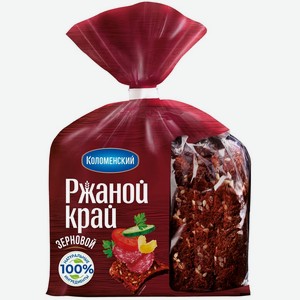 Хлеб зерновой 0,3 кг нарезка Ржаной край