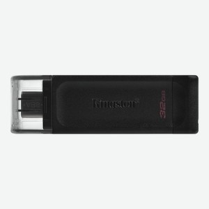 Флеш-диск Kingston DataTraveler 70 32GB Type-C USB3.2 Black