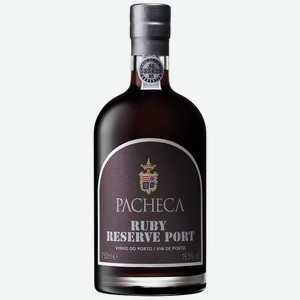 Вино Pacheca Ruby Reserve Port красное сладкое 19,5% 0.75л Португалия Порто