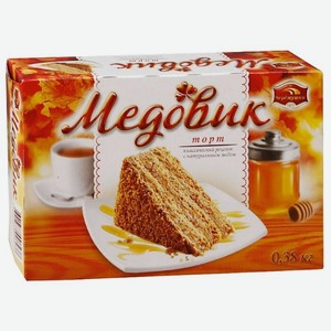 Торт Медовик Черёмушки с натуральным мёдом
