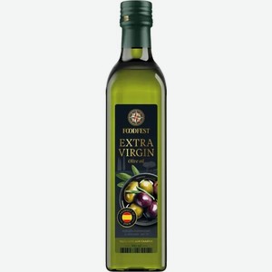 Масло Foodfest Extra Virgin оливковое нерафинированное высшего качества 500мл