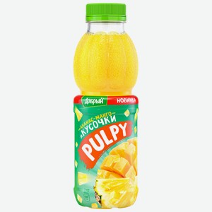 Напиток сокосодержащий PULPY Ананас-Манго с мякотью (Добрый)