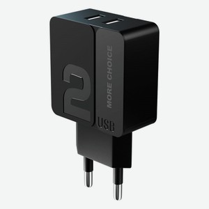 Сетевое зарядное устройство More Choice NC46 Black