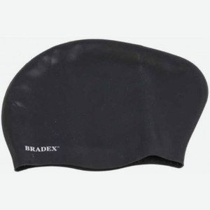 Шапочка для плавания Bradex SF 0364 для длинных волос, черная