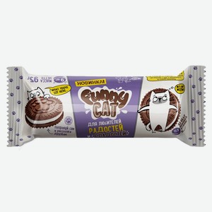 Печенье сахарное Funny Cat какао/ваниль 1кг, ООО ТД Посольство вкусной еды, г.Орел