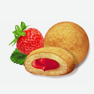 Печенье Солнечные фрукты с начинкой в ассортименте 1кг, Брянконфи