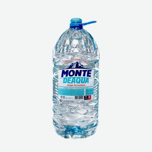 Вода питьевая  Monte deaqua/Монте деаква  негазированная 7л ООО  Аква Групп 