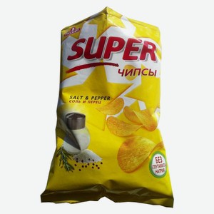 Чипсы картофельные  Super чипсы  300г ООО Русскарт сити