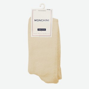 Носки женские Monchini артL76 - Бежевый, Без дизайна, 35-37