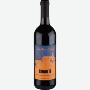 Вино Territori Vocati Chianti красное сухое 12,5 % алк., Италия, 0,75 л