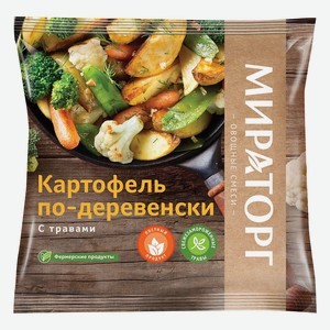 Картофель по-деревенски с травами с/м 0,4 кг Фермерские Продукты Vитамин