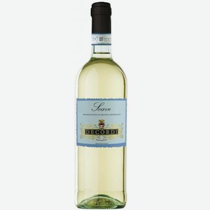 Вино Декорди Соаве белое сухое 0,75л 11,5%