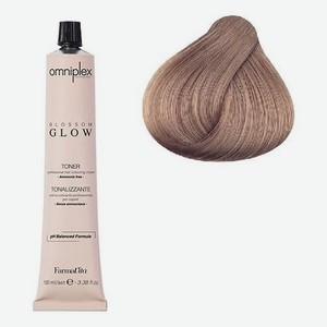 Безаммиачная крем-краска для волос Omniplex Blossom Glow Toner 100мл: 9.22 Розовый ирис (бисквит)