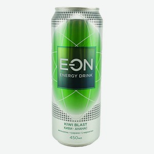 Энергетический напиток E-ON Kiwi Blast киви-ананас безалкогольный 450 мл