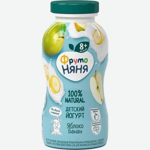 Йогурт Фрутоняня Яблоко и банан 2.5% 200г