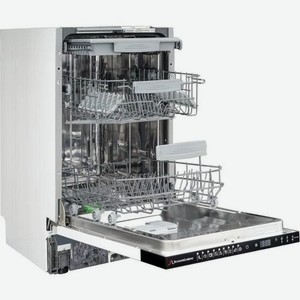 Встраиваемая посудомоечная машина SCHAUB LORENZ SLG VI4911, узкая, ширина 44.8см, полновстраиваемая, загрузка 10 комплектов