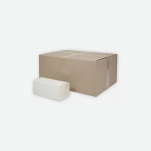 Полотенца бумажные Терес Standart 1-нослойная 250лист. белый (упак.:20шт) (Т-0225)