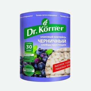 Хлебцы <Доктор Кернер> злак коктейль черничный 100гр Россия