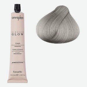 Безаммиачная крем-краска для волос Omniplex Blossom Glow Toner 100мл: 8.12 Стальной