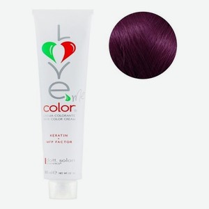 Крем-краска для волос Love Me Color Cream 100мл: 6.22 Фиолетовый светлый каштан