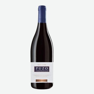 Вино Пьюзо Темпранильо сортовое ординарное красное сухое, регион Ла Манча 12,5% 0,75л