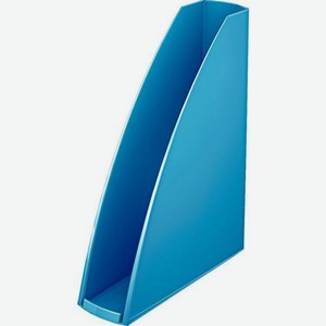 Лоток вертикальный Leitz WOW 75x312x258, полистирол, синий металлик [52771036]