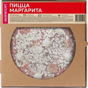 Пицца Маргарита, замороженная 0,39 кг Мираторг Россия
