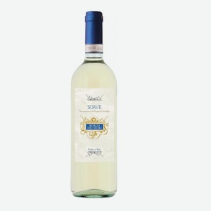 Вино Борго деи Мори Соаве сортовое ординарное регион Венето белое сухое 0,75л 12,0%