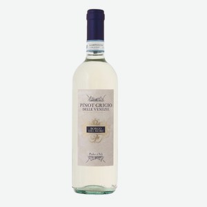 Вино Борго деи Мори Пино Гриджио Делле Венецие сортовое ординарное белое сухое регион Венето 12,5% 0,75л