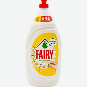 Средство для мытья посуды Fairy Нежные руки ромашка и витамин Е