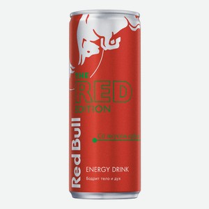 Энергетический напиток Red Bull Red Edition Watermelon газированный безалкогольный 250 мл