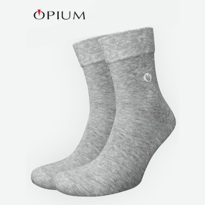 Носки мужские Opium 1ML серый - Цветной, Логотип, 27