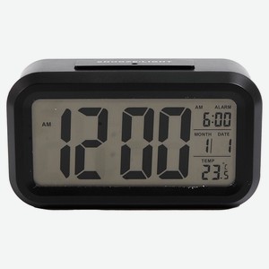 Часы электронные Сигнал Electronics EC-137B с будильником черные