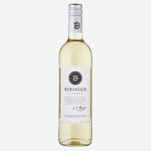 Вино Beringer Classic California Chardonnay белое полусухое США, 0,75 л