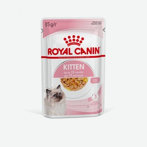 Royal Canin паучи кусочки в желе для котят: 4-12 месяцев (85 г)