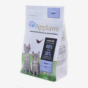 Корм Applaws беззерновой для котят  Курица/Овощи: 80/20%  (2 кг)