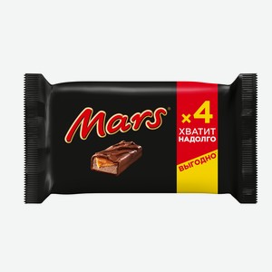 Батончик Mars шоколадный 40.5г х 4шт, 162г Россия