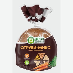 Хлебец Хлебный дом отруби-микс с морковью, 330г Россия