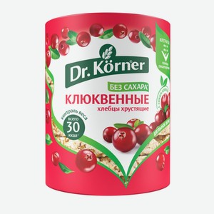 Хлебцы Dr. Korner злаковый клюквенный коктейль, 100г Россия
