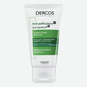 Интенсивный шампунь уход против перхоти для нормальных и жирных волос Dercos Anti-Dandruff: Шампунь 50мл