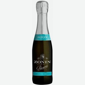 Вино ZONIN Prosecco 11% белое брют игристое 0.2л Италия