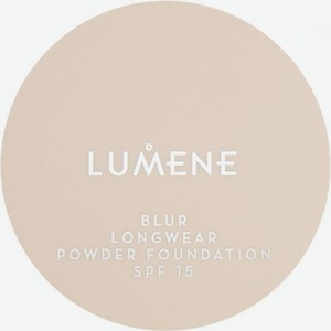 Крем-пудра Lumene для лица устойчивая Blur SPF15 тон 01 10г