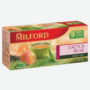 Чай зеленый Milford Ягода опунции, 20x1,75 г