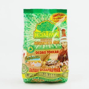 Лапша КЭММИ Premium бесбармачная яичная, 250 г