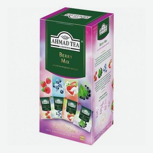 Чай черный Ahmad tea Ягодный микс, 24 пакетика*1,8 г