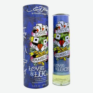 Ed Hardy Love & Luck for men: туалетная вода 100мл