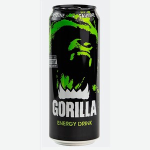 Энергетический напиток Gorilla Pure Energy безалкогольный 450 мл