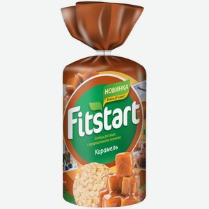 Хлебцы Fitstart Карамель рисовые 100г