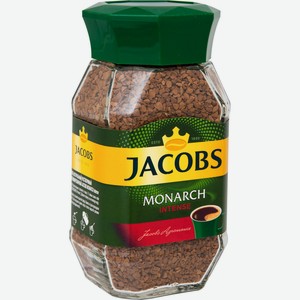 Кофе Jacobs Monarch Intense натуральный растворимый сублимированный, 95г