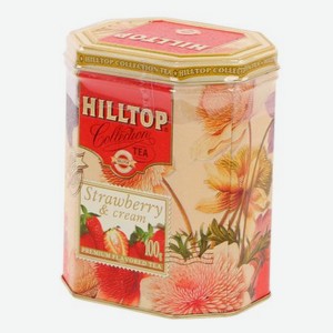Чай черный Hilltop  Strawberry with Cream  100 г